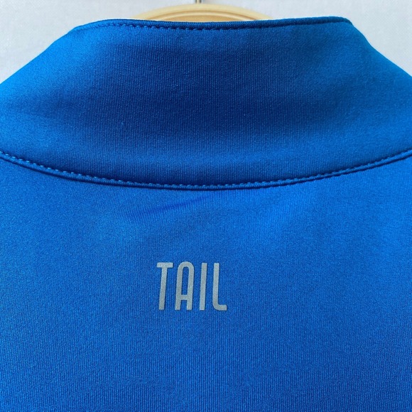Tail 1/4 Zip Golf Polo Shirt Women S Blue Pleated Pickleball Sportswear Athletic - Picture 4 of 10